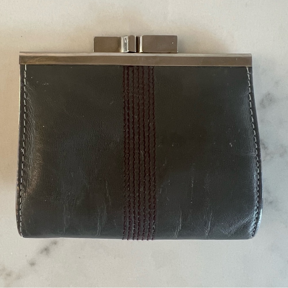 Vintage Christian Dior Leather Coin Purse - Picture 2 of 4